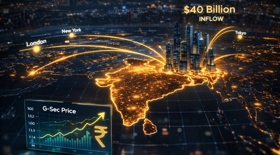 India Bond Index Inclusion 2025: ₹30-40 Billion Foreign Inflow Opportunity