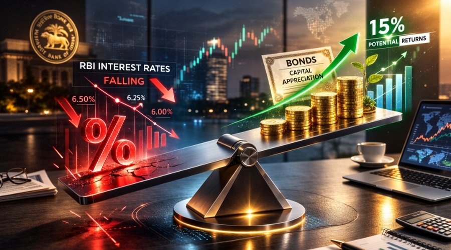 RBI Rate Cut Impact on Bonds: How Investors Made 12-15% Returns